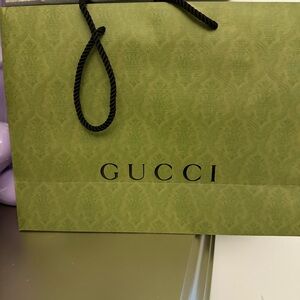 Gucci Green Shopping Bag